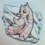 Lopmon Falling To The Sky (Digimon)