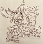 My Pokémon Red Team After Becoming The Very Best